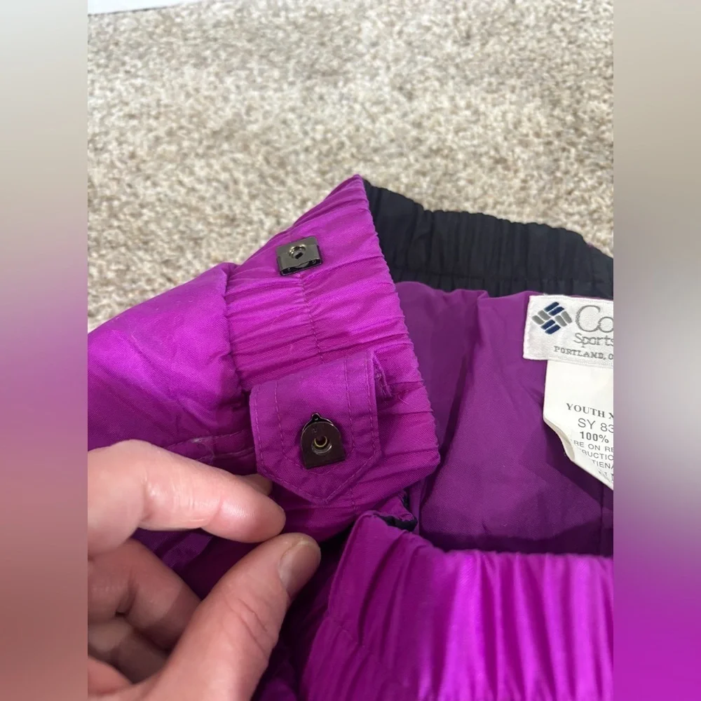 Columbia Magenta Skiing Snowboarding Snow Winter Pants Girl’s XL 16/18